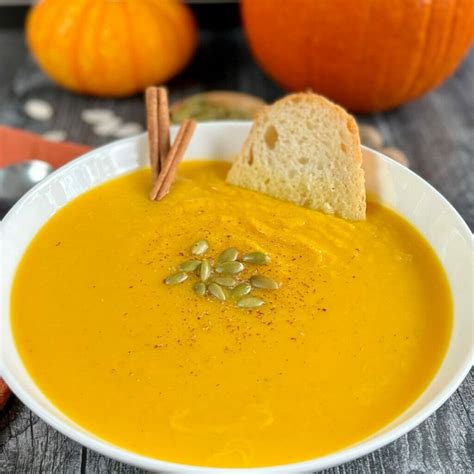 Easy Instant Pot Roasted Pumpkin Soup Recipeteacher