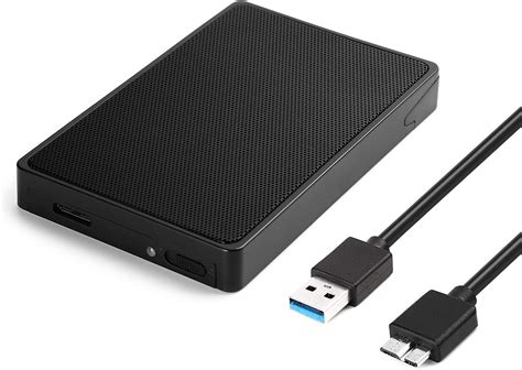 Salcar USB 3 0 Hard Drive Enclosure 2 5 Inch External Enclosure UASP