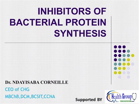 Inhibitor Of Bacterial Protein Synthesis Ppt