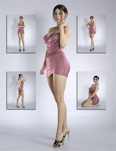 DT Pose Collection 01 For Genesis 8 And 8 1 Female Daz 3D