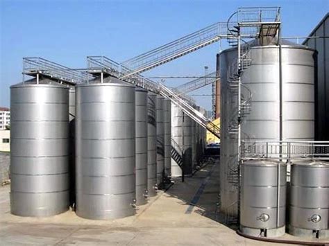 Silver Palm Oil Storage Tank Rs 150 Kg Laksken Engineers Id