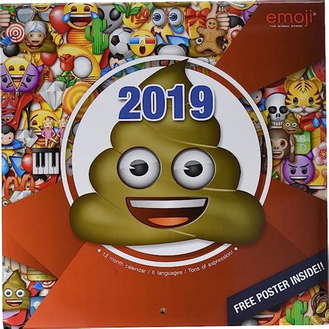 Grupo Erik Editores Cp Emoji Kalender X Cm Amazon De