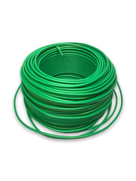 CABLE THW C 12 VERDE ROLLO CON 100 MT ANTIFLAMA Barata Del Valle