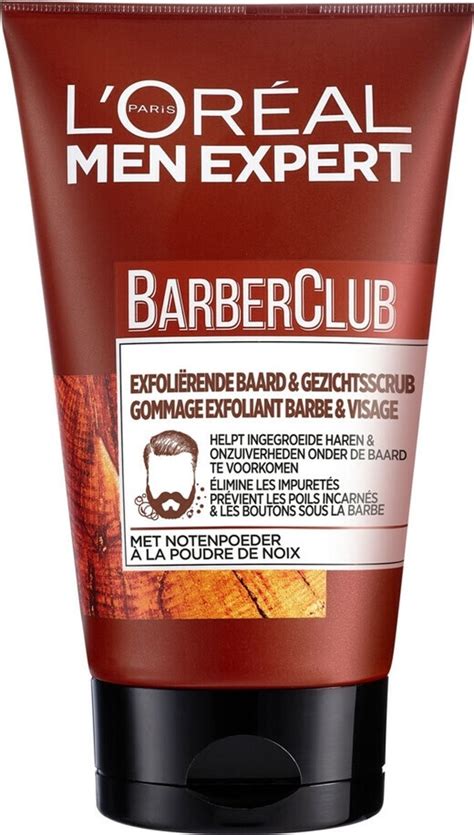 L Oréal Paris Men Expert Barber Club Peeling für Bart und Gesicht 100