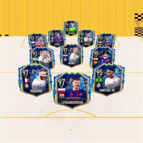 Fifa Laliga Team Of The Season Youtube