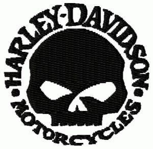 5 Free Harley Davidson Embroidery Designs Chinchan Doami Mujer