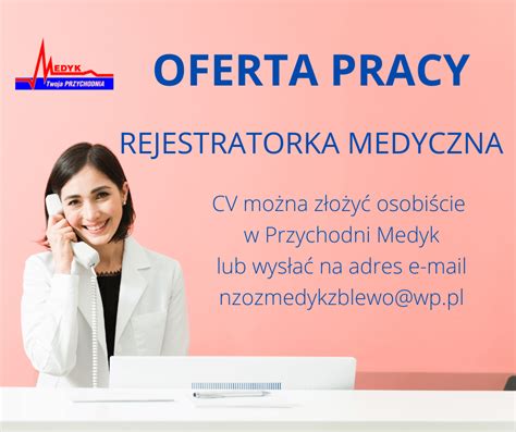 Oferta Pracy Medyk Twoja Przychodnia