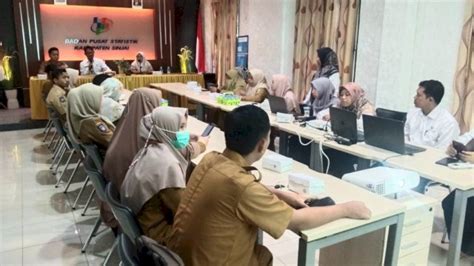 Coaching Pembinaan Statistik Sektoral Bps Sinjai Hadirkan Opd