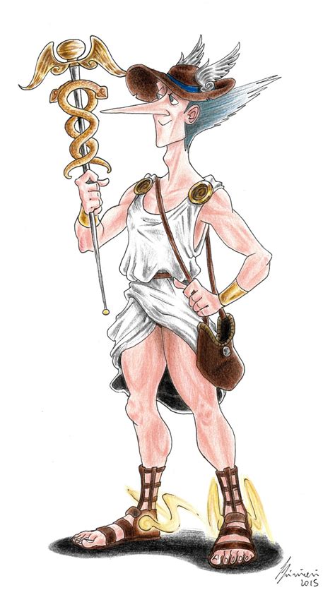 Hermes Gods Of Olympus By Lorenzolivrieri On Deviantart