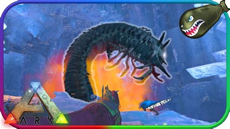 Ark Survival Evolved Ragnarok Mini Boss Battles Ice Worm Queen