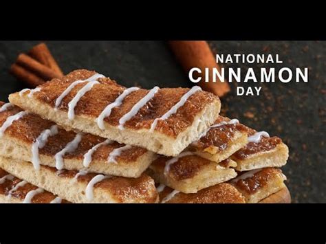 Happy National Cinnamon Day Cinnamon YouTube