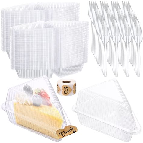 Mua 601 Pcs Cake Slice Container Set With 300 Pie Slice Containers 300