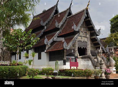 Shrine Of Viharn Luang Also Known As The City Pillar In The Grounds