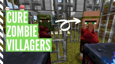 How To Cure A Zombie Villager In Minecraft Step By Step