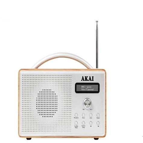 Akai Oak Wood Dab Radio With Lcd Screen Konga Online Shopping