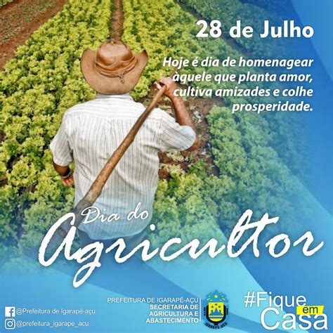 Homenagem ao dia do Agricultor Prefeitura Municipal de Igarapé Açu