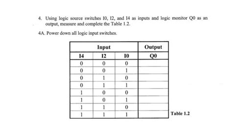 Solved 1. Connect the 2 input AND gate circuit as shown in | Chegg.com