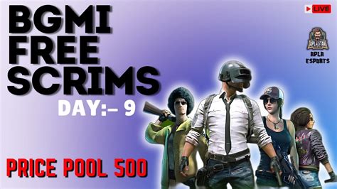 Bgmi Daily Free Scrims Day Price Pool Inr Apla Esports