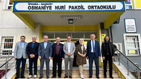 İlçe Millî Eğitim Müdürümüz ve Şube Müdürlerimiz Okulumuzu Ziyaret Etti