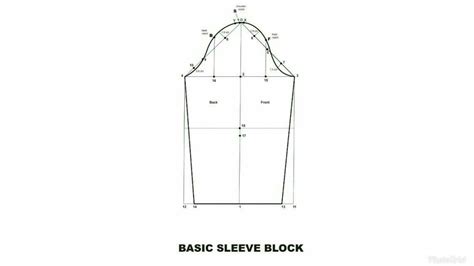 How To Draft Basic Perfect Sleeves Pattern Detailed Youtube