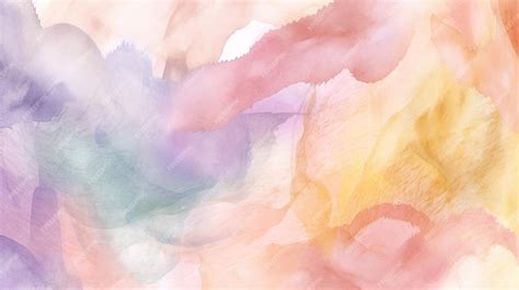 Premium Photo Pastel Dreams Watercolor Texture Background Dreamy