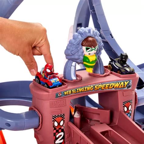 Hot Wheels Racerverse Spiderman Pista De Máxima Velocidad Color Multicolor en venta en León
