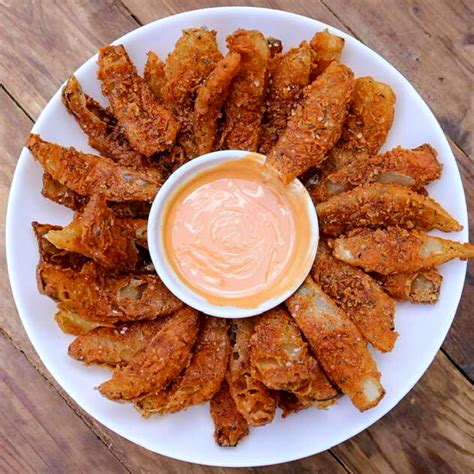 How To Make Vegan Blooming Onion Petals Garden Grub