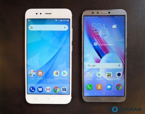 Honor Lite Vs Xiaomi Mi A Specs Comparison