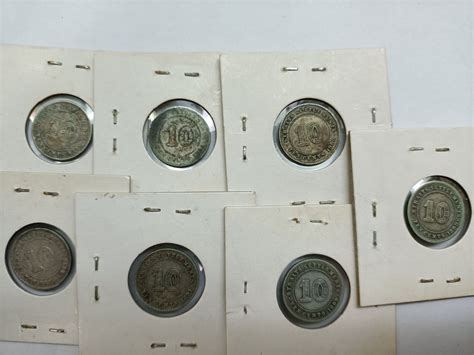 Straits Settlements Cents Silver Coins Queen Victoria Hobbies