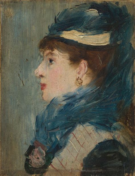 Edouard Manet Portrait Of A Lady Picture Color Codes