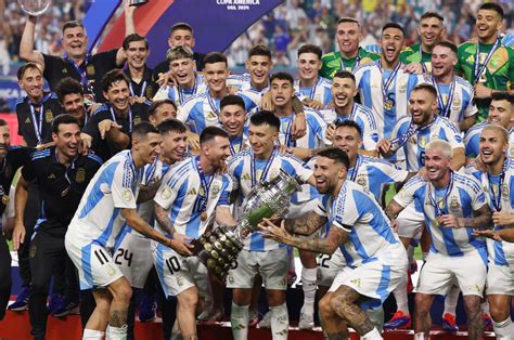 La Selección Argentina se consagró bicampeón de la Copa América y