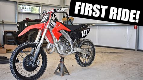 Cr125 First Ride Youtube