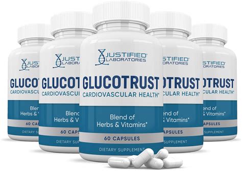 Amazon IDEAL PERFORMANCE 5 Pack Glucotrust Capsules Gluco Trust