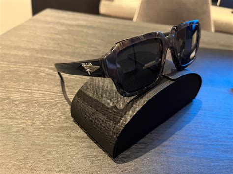 Authentic Prada Sunglasses Graphite Crystal Lenses Men S