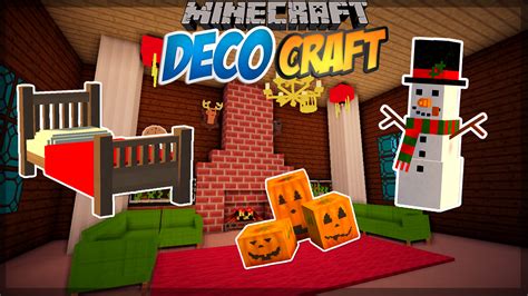 MINECRAFT: DECOCRAFT DECORAÇÕES - TUTORIAL MINECRAFT MOD #34 | Minecraft mods, Minecraft crafts ...