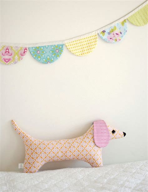 Doxie Stuffed Animal Sewing Pattern Tutorial - PDF Sewing Pattern Milo ...
