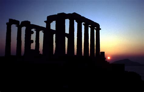 Cap Sounion Edited For Sunset Drama Rafael A Garcia Flickr