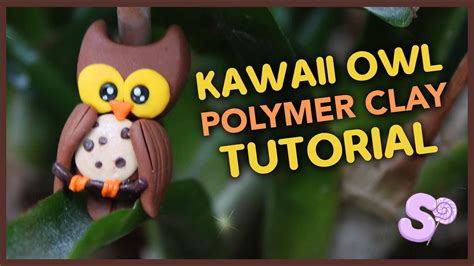 Kawaii Owl Polymer Clay Tutorial Youtube