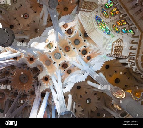 Barcelona Spain April Sagrada Familia Is A Large Roman Catholic