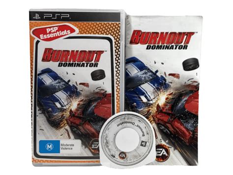 Burnout Dominator Psp Mint Complete Appleby Games