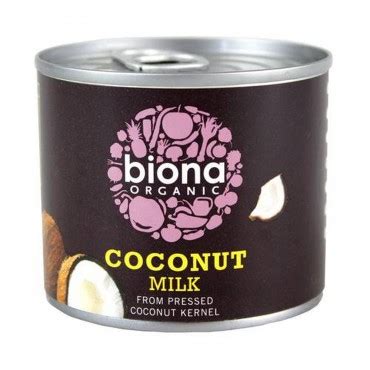 Biona Organic Coconut Milk 17 Fat 200ml