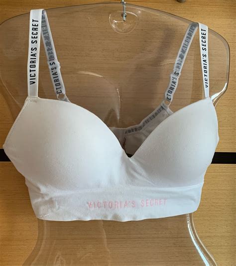 Suti Victorias Secret Branco Lingerie Feminina Victorias Secret