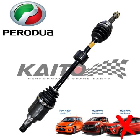 KAITO PremiumDRIVE SHAFT ASSY RH LH Short Long PERODUA MYVI 1 0 1 3