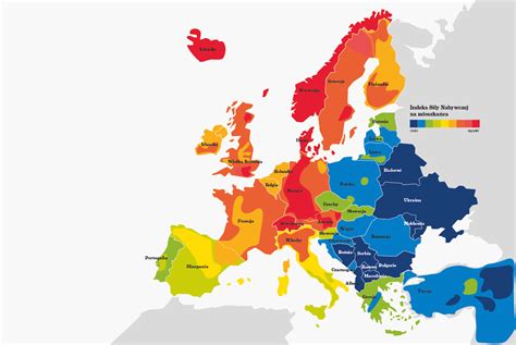 Mapa Europy 2022