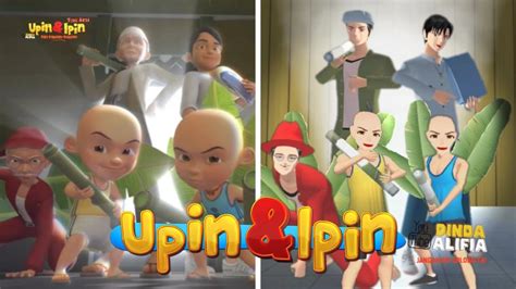 Tiru Aksi Upin Ipin Terbaru Ketupat Idul Fitri Lemang Raya Upin