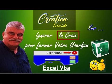 Tuto Excel Vba Ignorez La Croix De Fermeture De L Userform YouTube