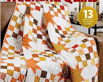 Stash Busting Weekend Quilts Pattern Book Easy Scrap