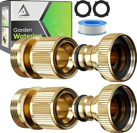 Heavy Duty Water Hose Quick Connect Fittings Premium Brass