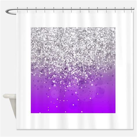 Glitter Shower Curtains Glitter Fabric Shower Curtain Liner