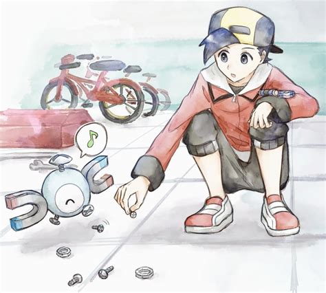 Ethan And Magnemite Pokemon And 1 More Drawn By Asuka Rkgk Danbooru